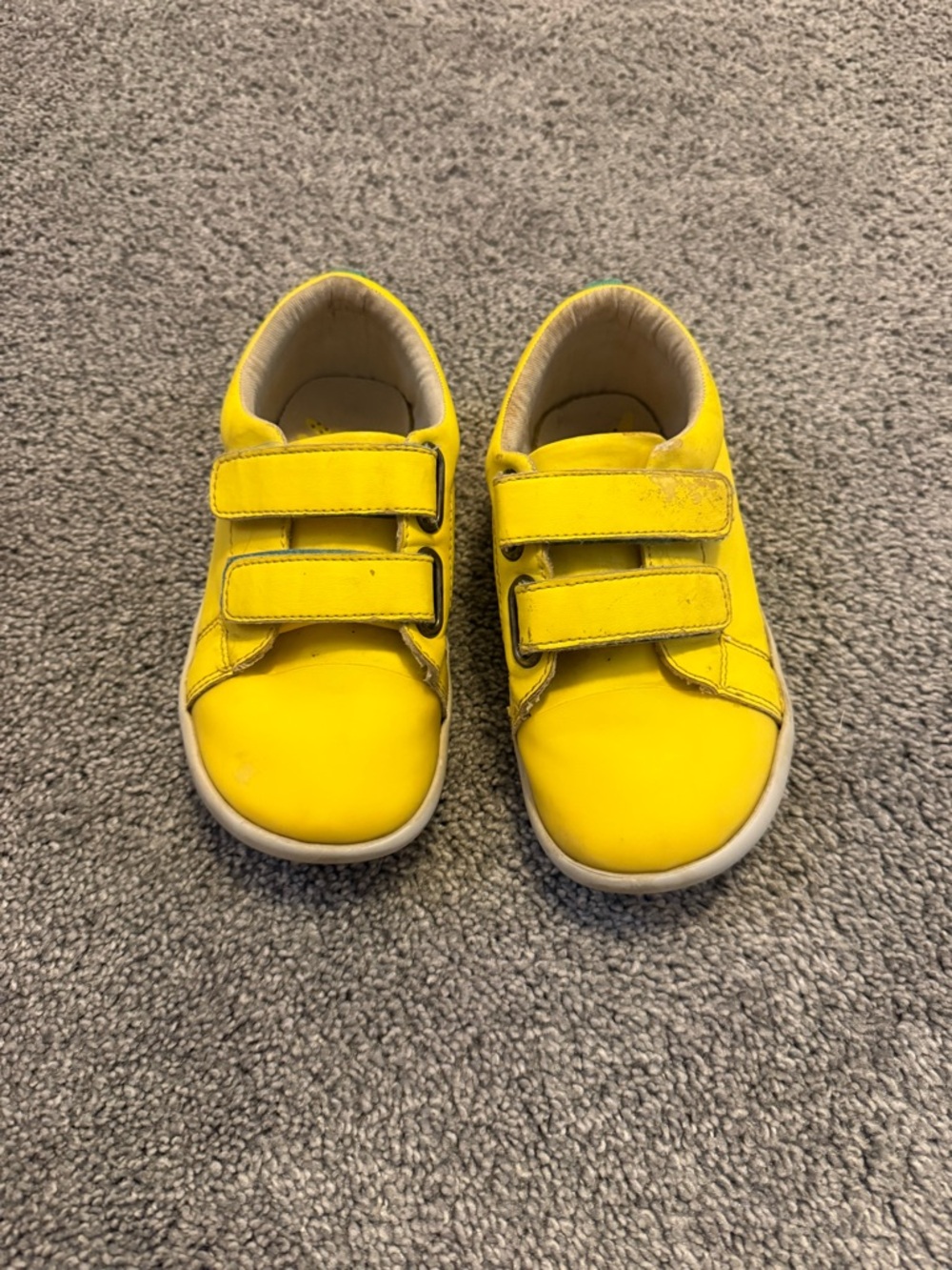 Ten Little Bright Yellow Everyday Sneakers Sz 11.5